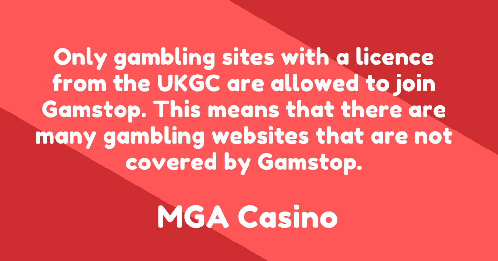 Use a MGA casino to get around Gamstop easily